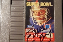 Bo Jackson autographed Tecmo Super Bowl NES Cartridge
