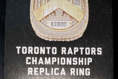 Toronto Raptors Championship Ring